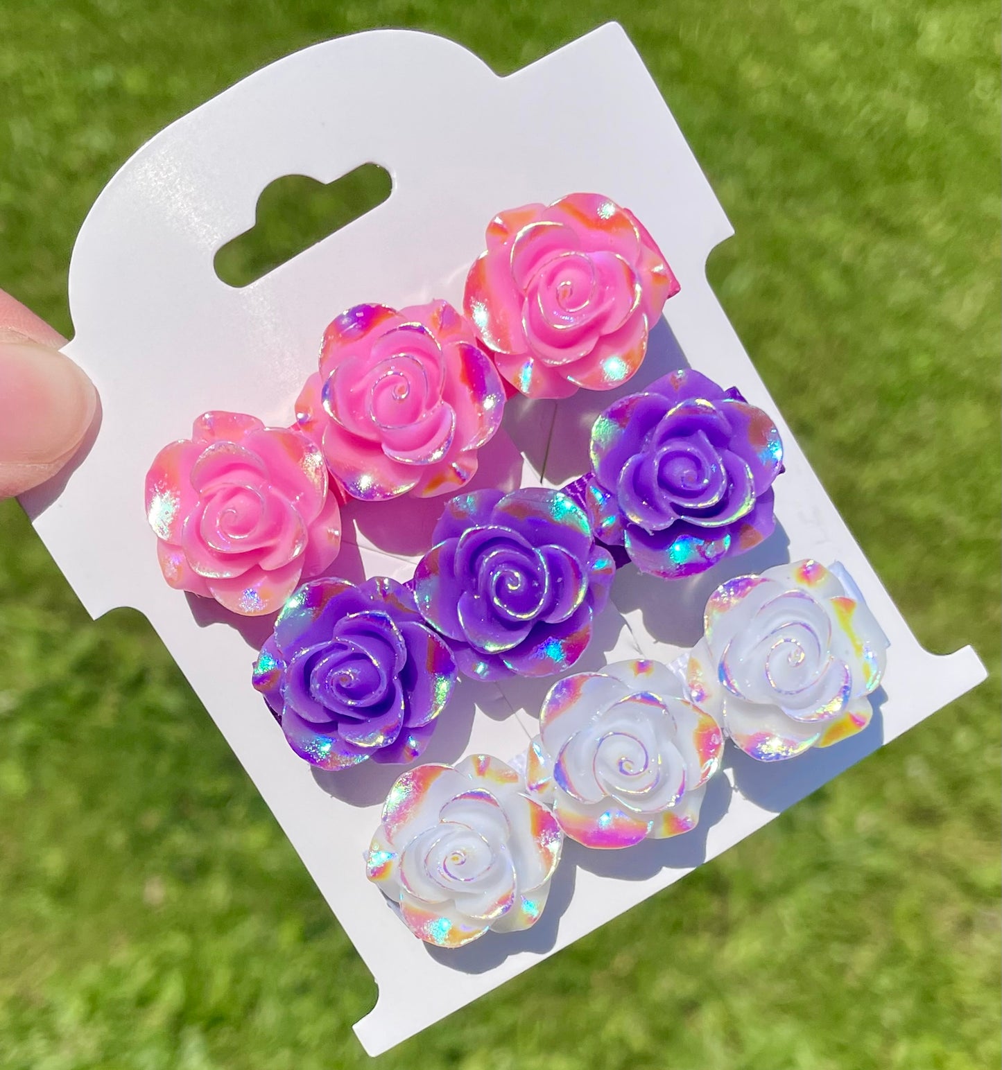 Princess Rose Clips