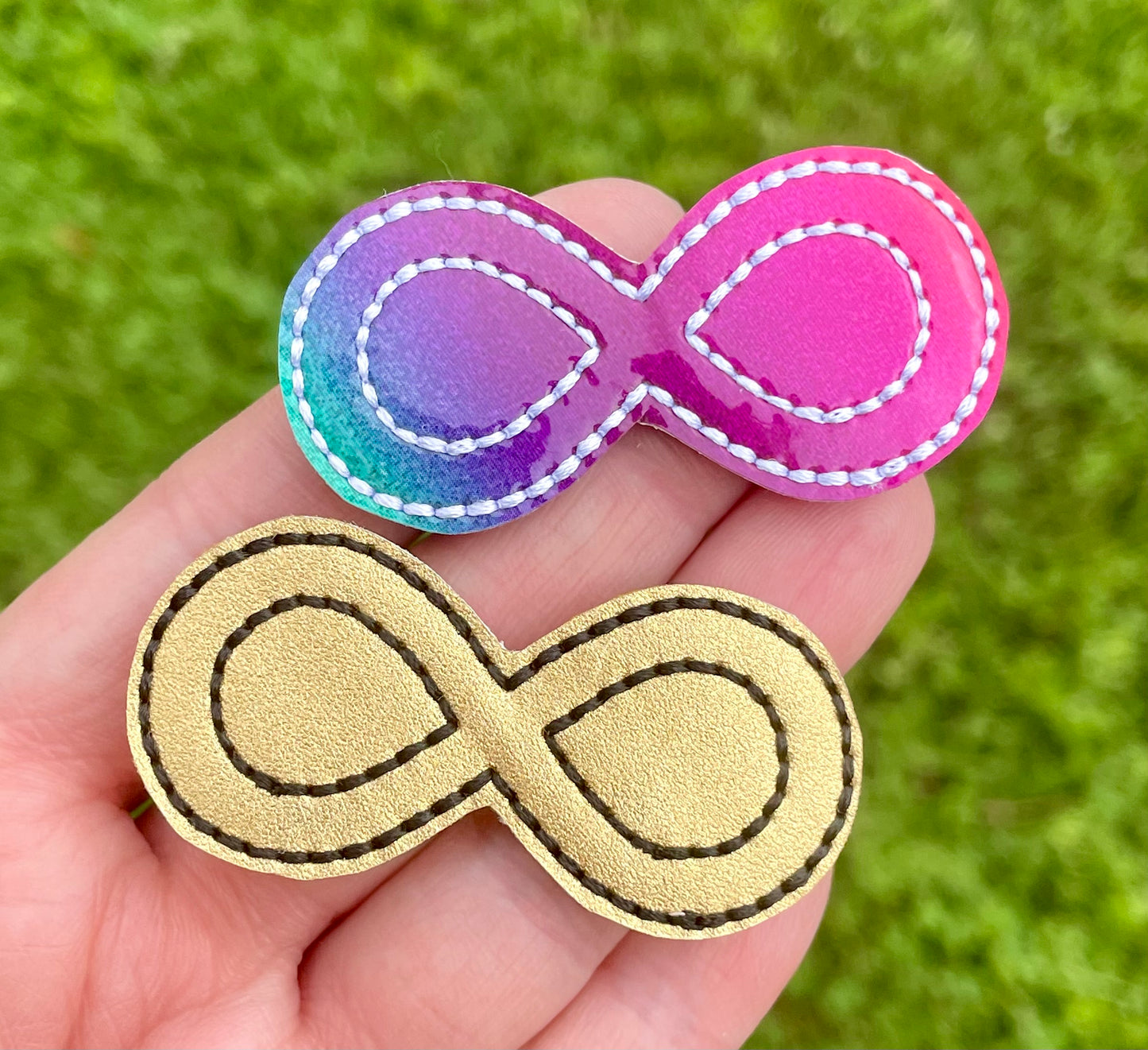 Infinity Feltie Clips