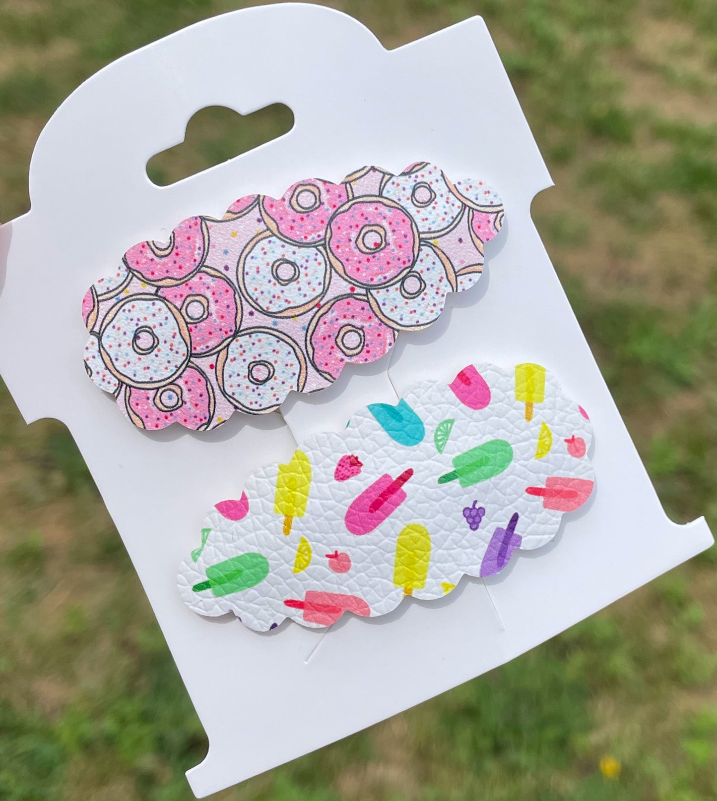 Donuts & Popsicles Snap Clips