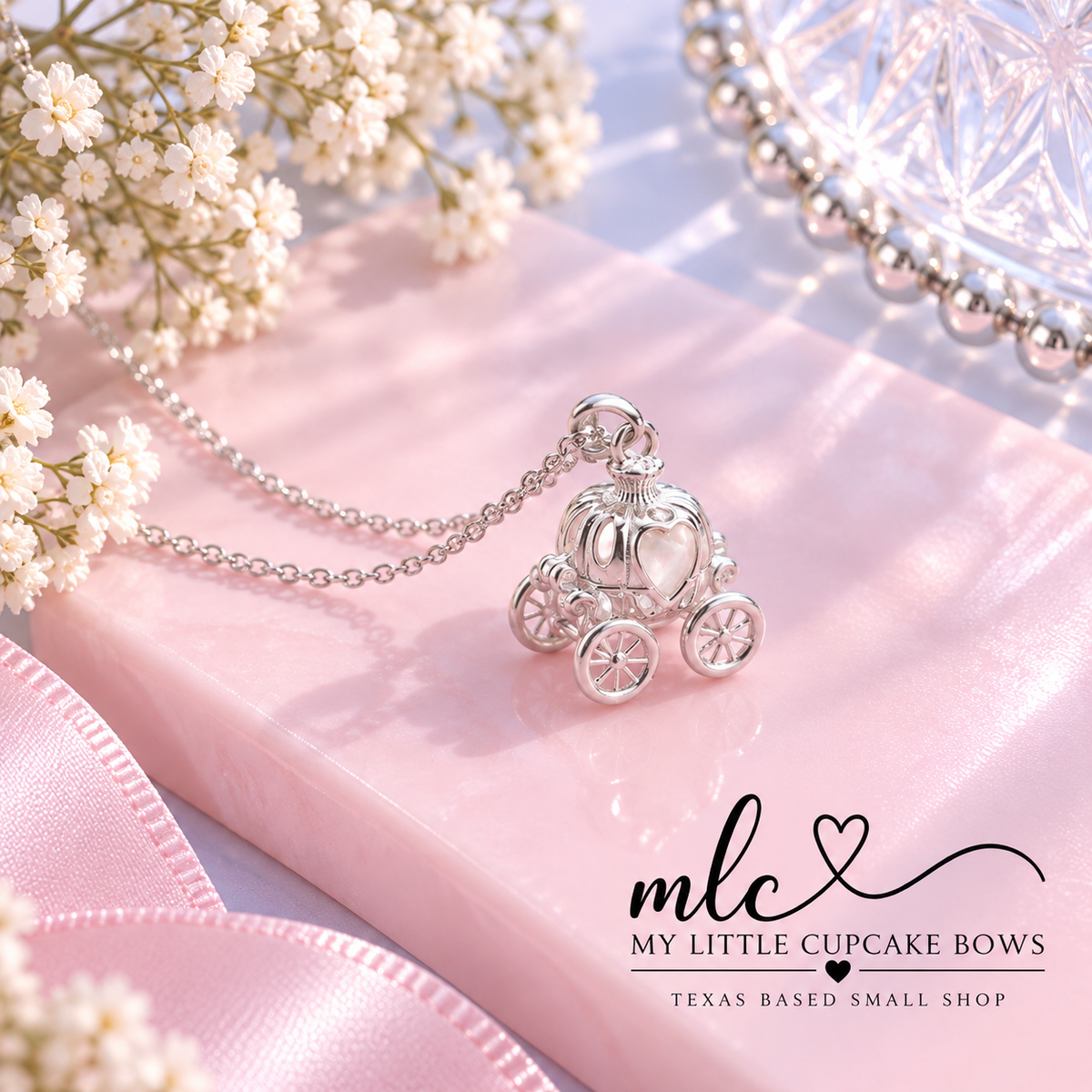 Cinderella Carriage Necklace