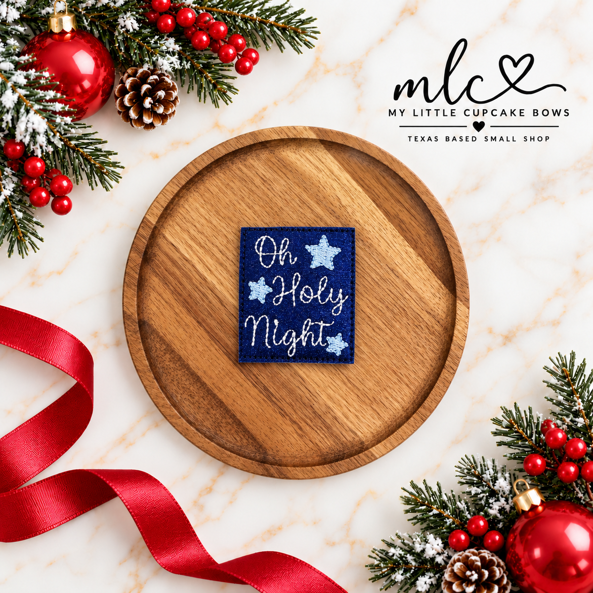 Holy Night Feltie Clip