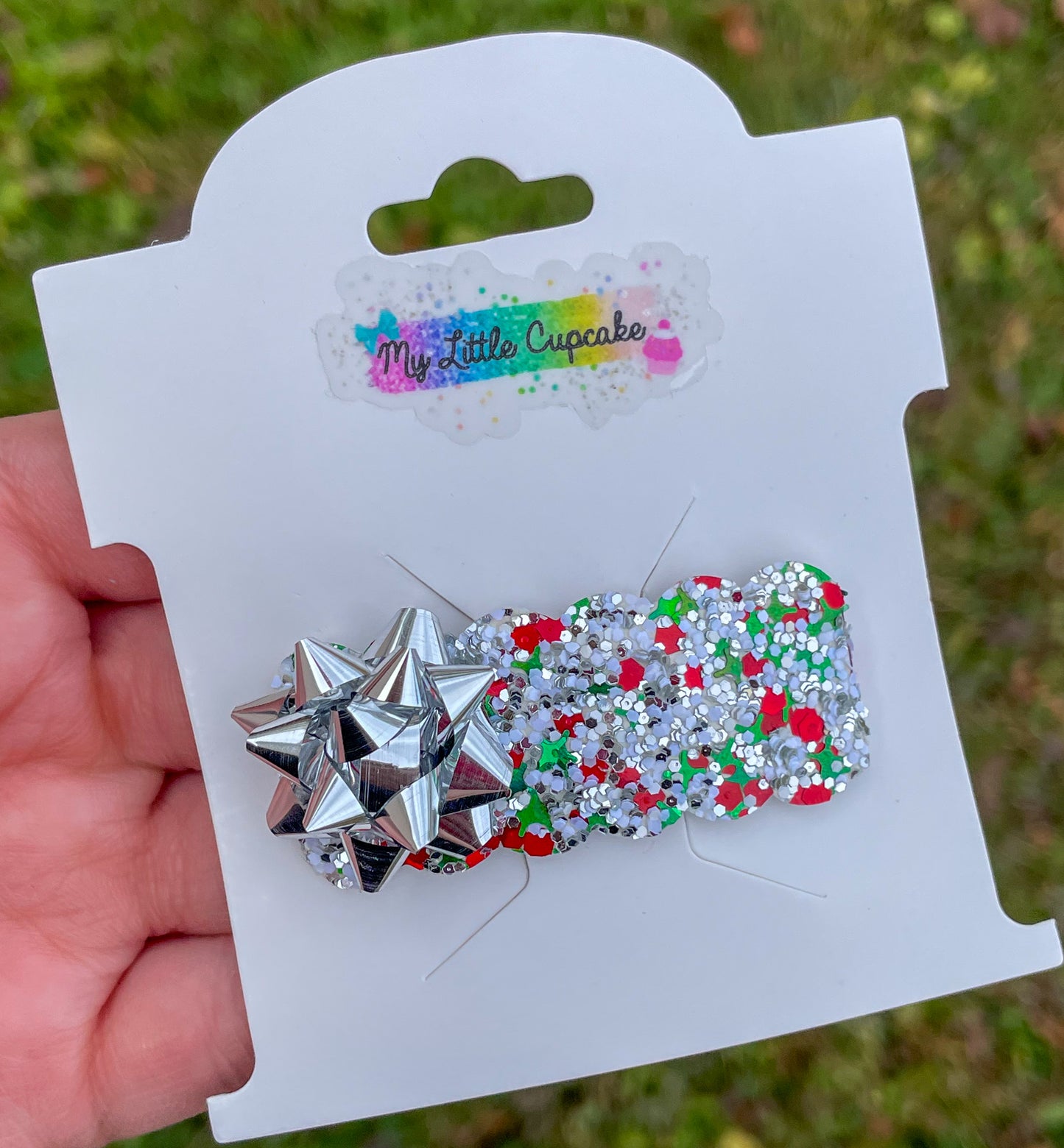 Gift Bow Snap Clips