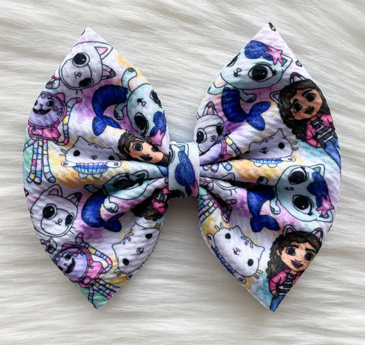 Gabbys Dollhouse Fabric Bow