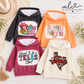 Leopard/Western Texas Long Sleeve Hoodies Set of 4