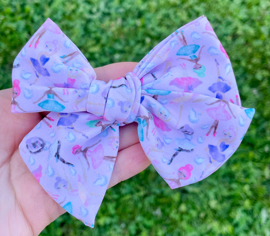 Tiny Dancers 5in Hand Tied Bow