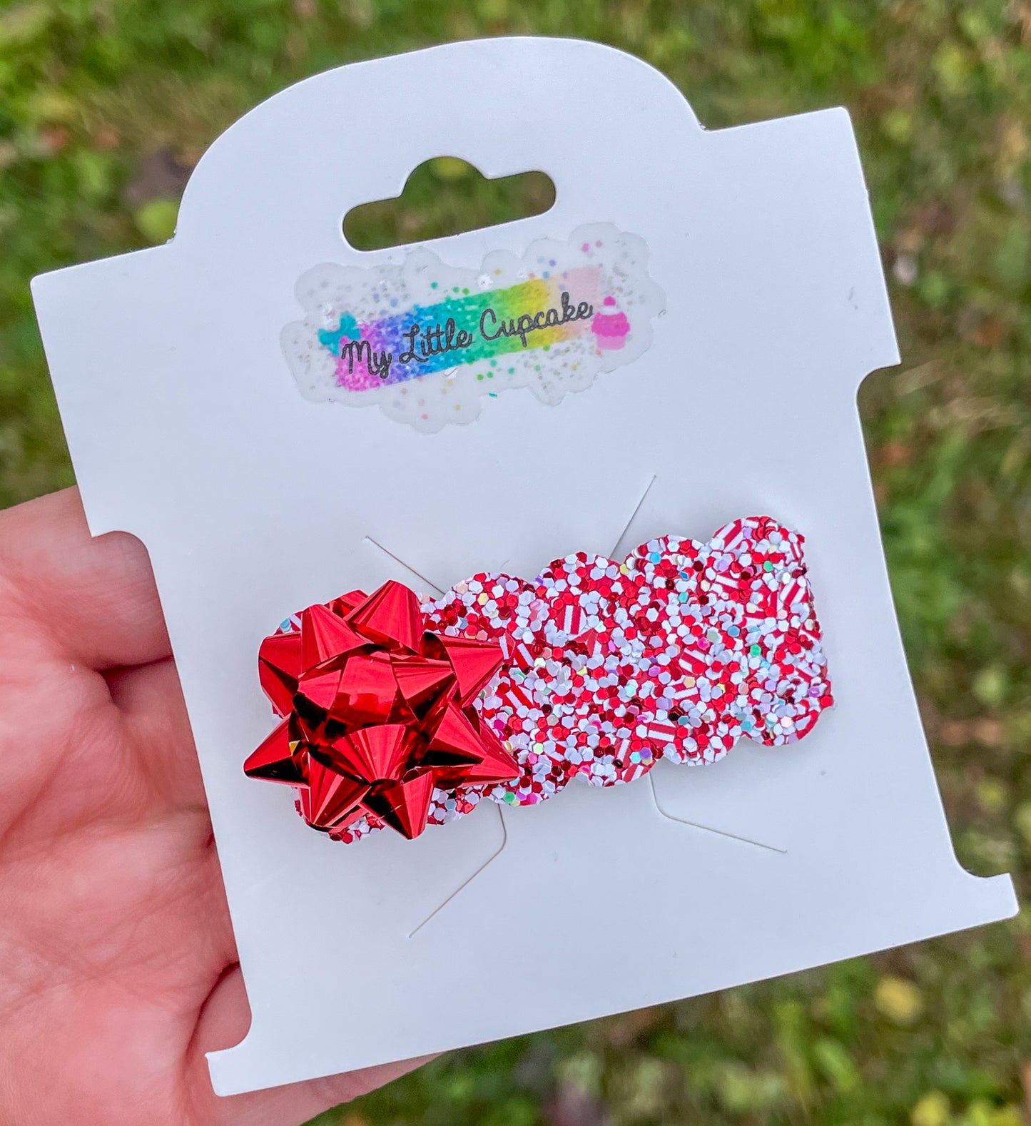 Gift Bow Snap Clips