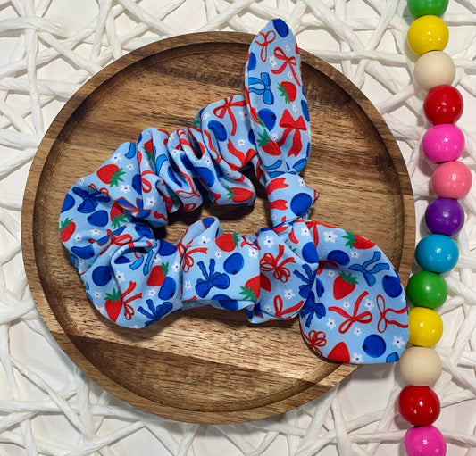Berries & Bows Scrunchie