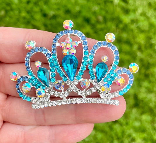 Ice Princess Crown Clip