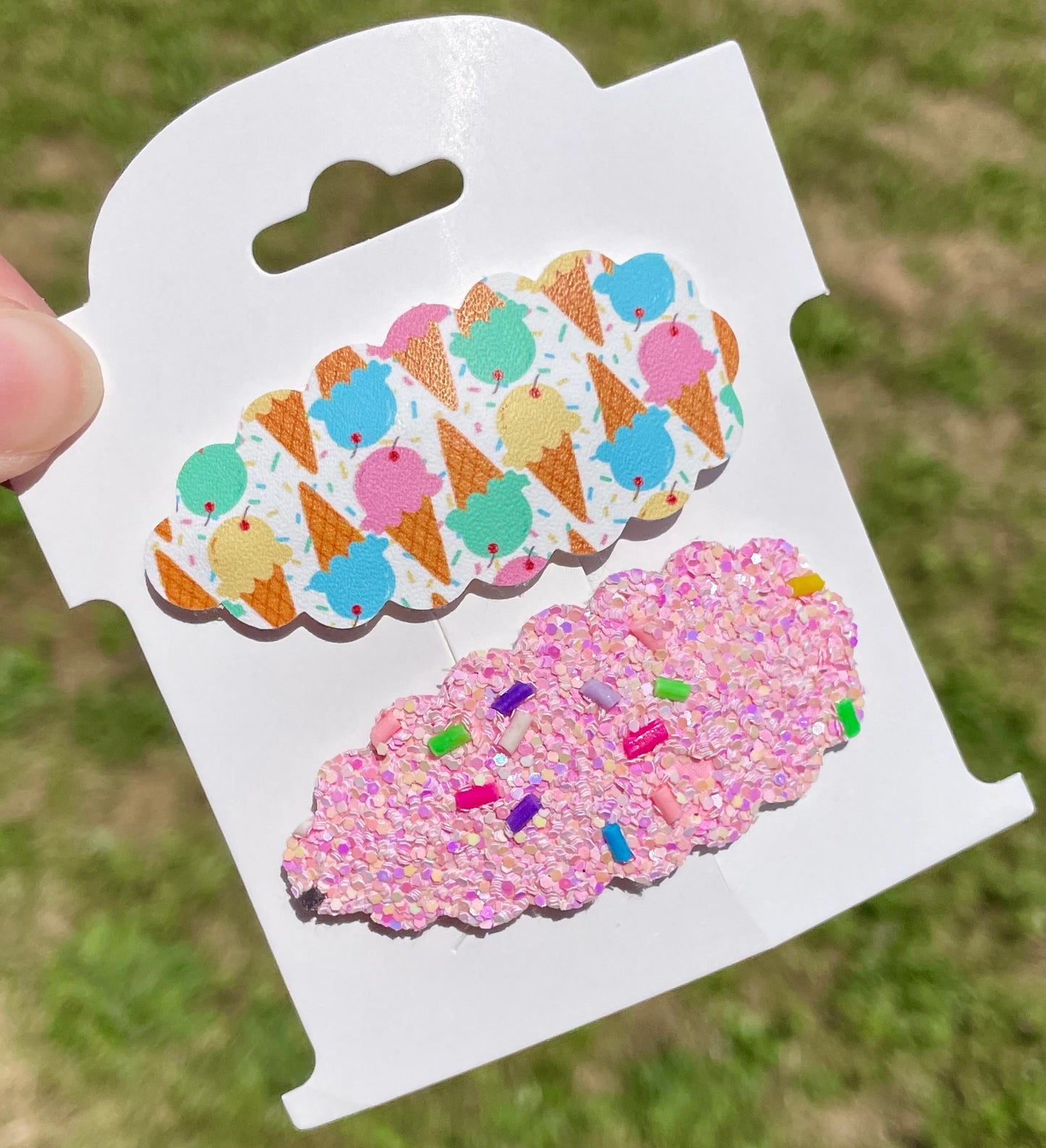 Ice Cream Snap Clips