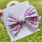 Colorful Grades 5in Hand Tied Bow