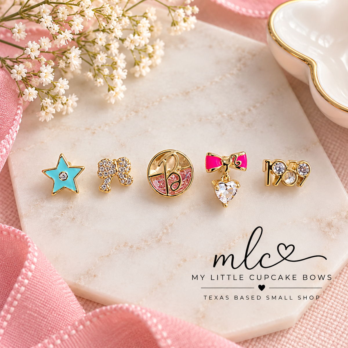 Barbie Girl Mix & Match Earrings Set
