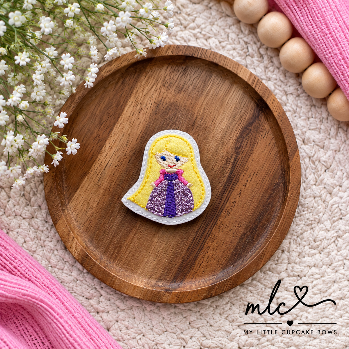 Princess Full Body Feltie Clips