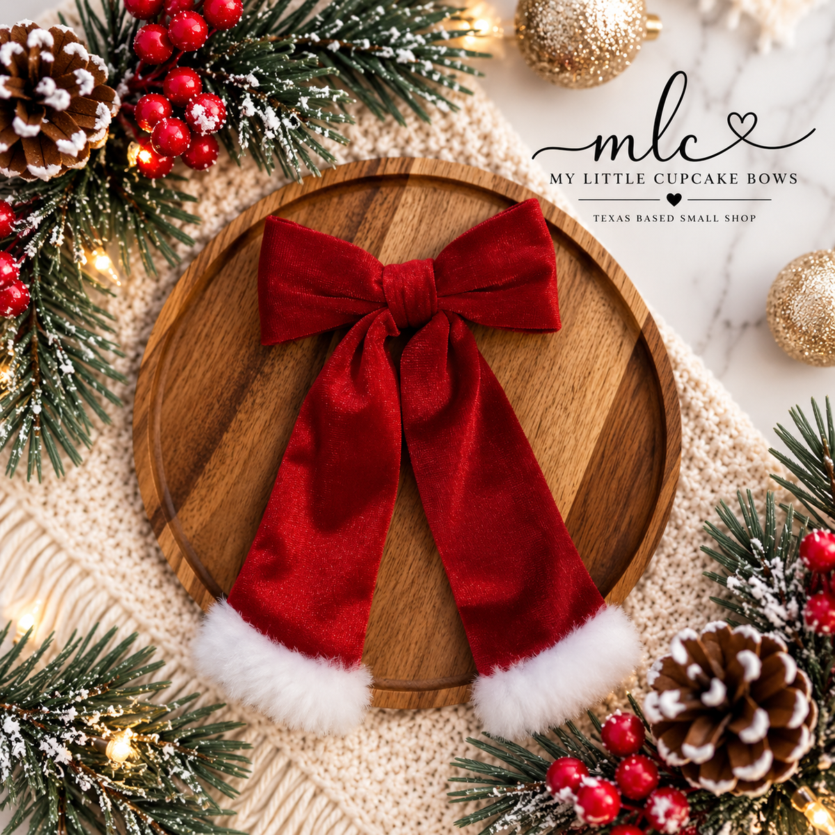 Santa Velvet Long Tail w Fur