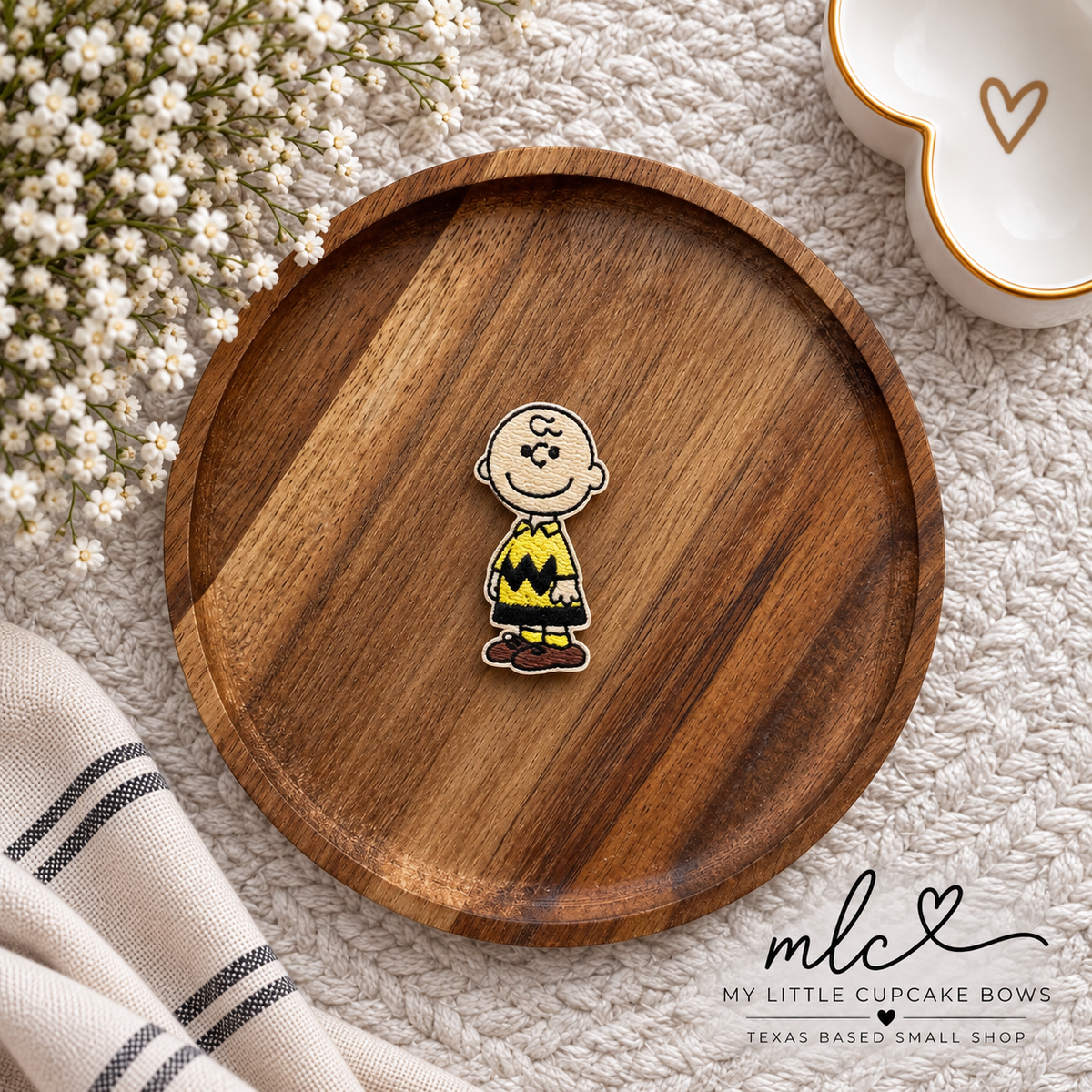 Charlie Brown Feltie Clip