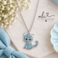 Sparkling Kitty Necklace