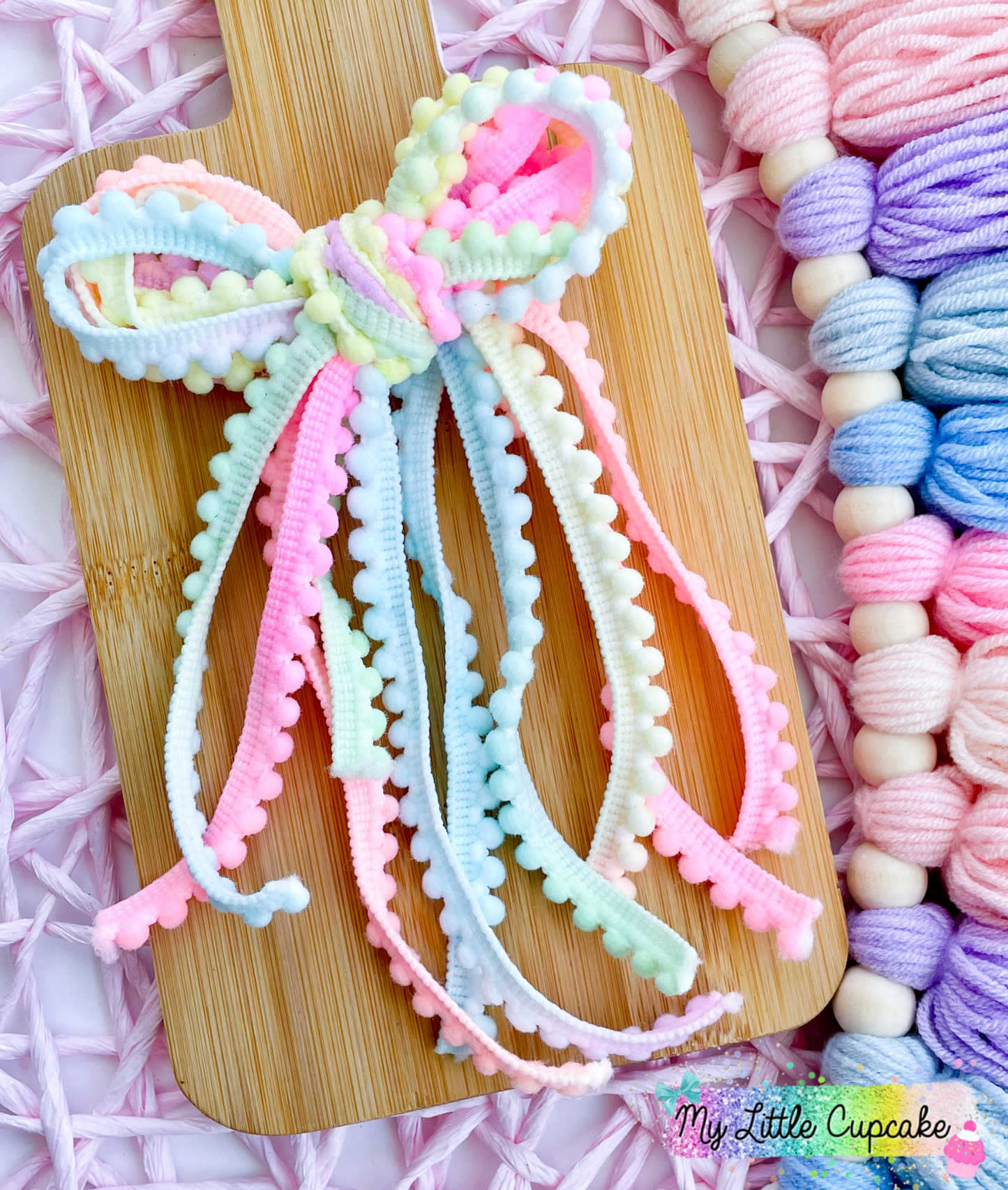 Pastel Funky Bow