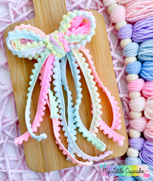Pastel Funky Bow