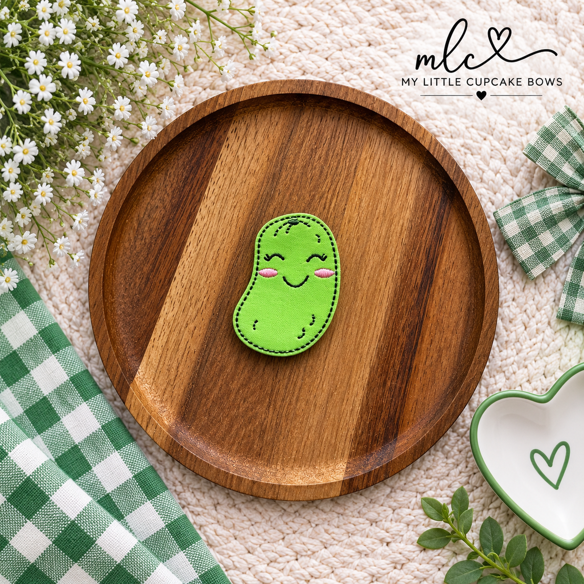 Pickles Feltie Clips