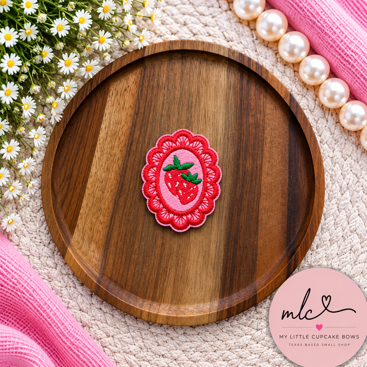 Strawberry Frame Feltie Clip