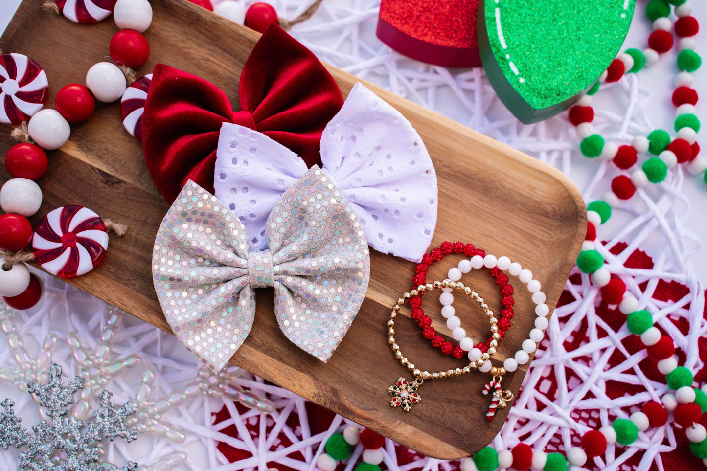 Holiday Classic Fabric Bows