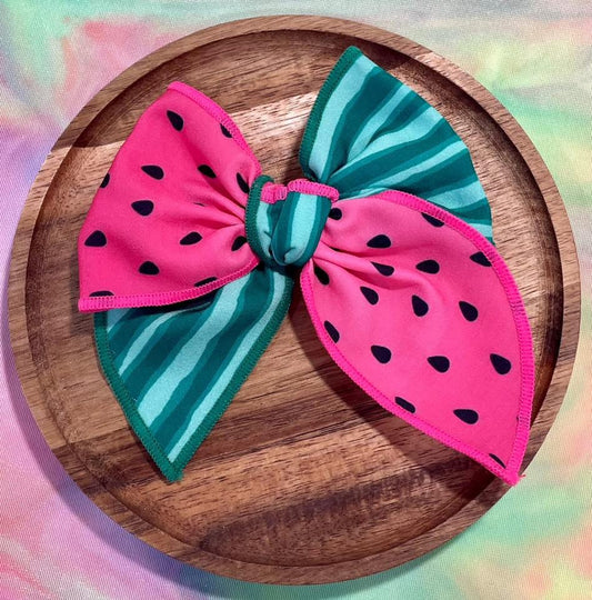 Watermelon Two Tone 4.5in Serged