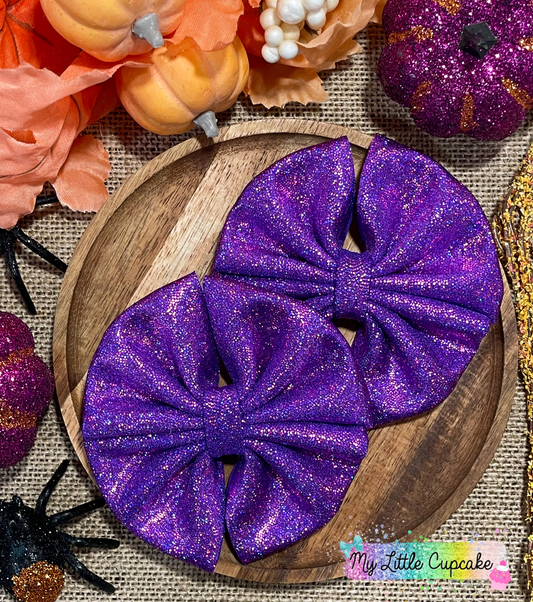 Purple Holo Fabric