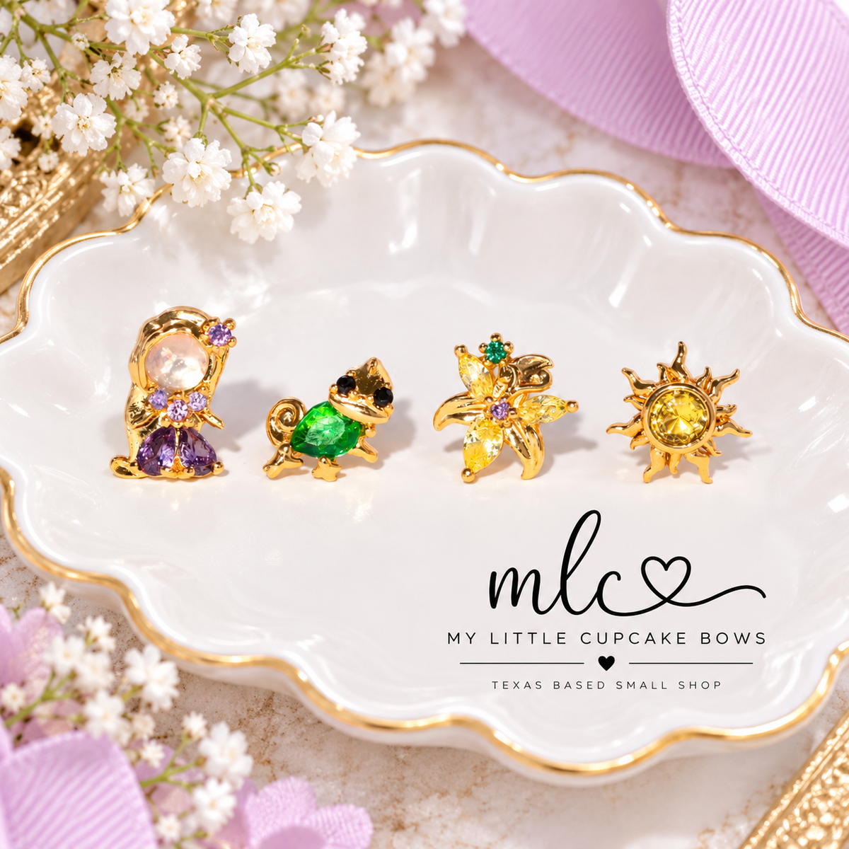 Rupunzel Mix & Match Earrings Set