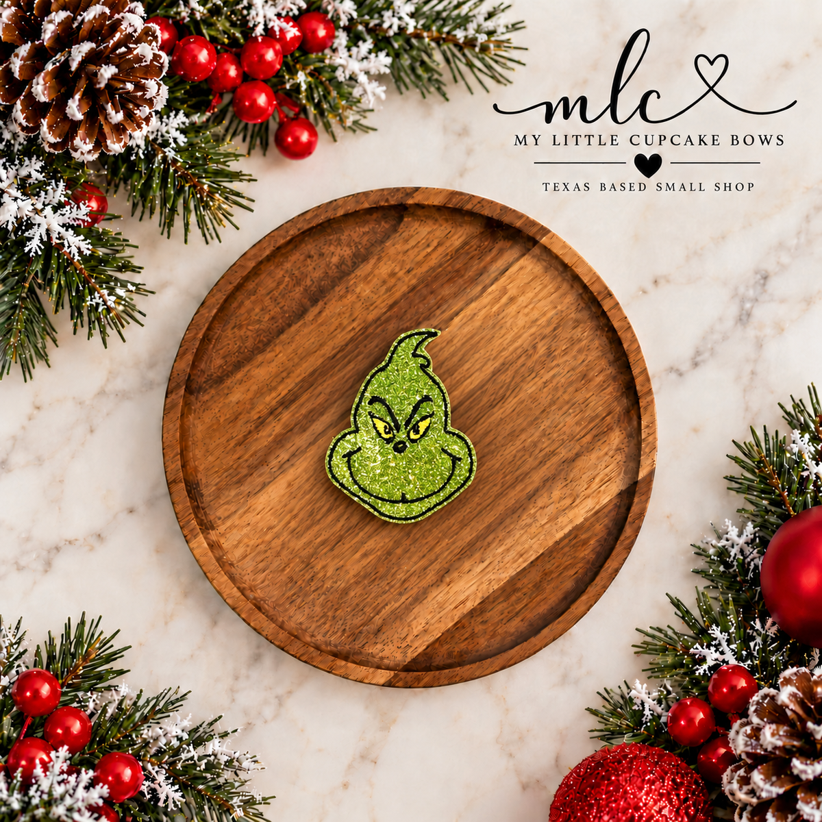 Green Guy Feltie Clip