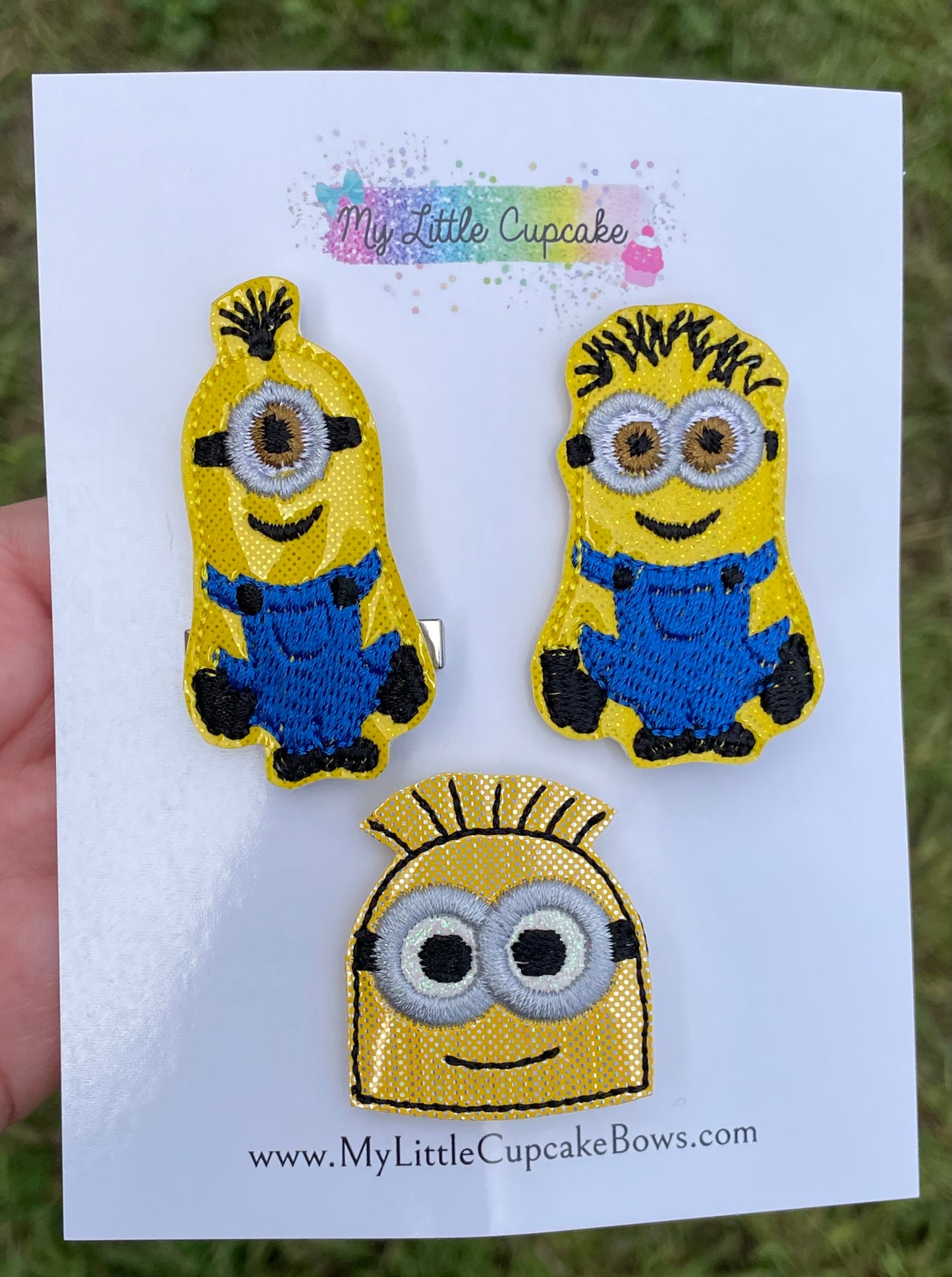 Minion Feltie Clips