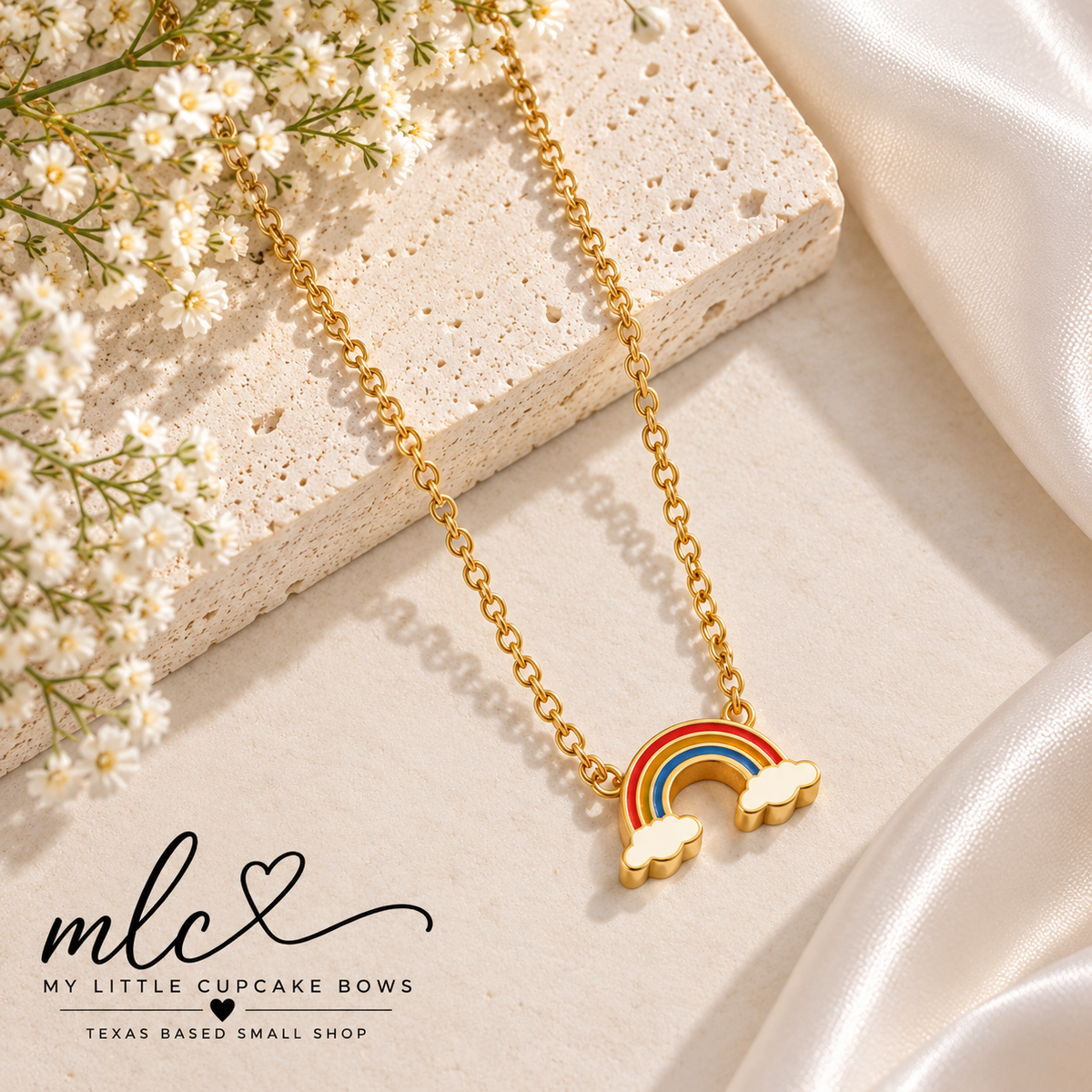 Dainty Rainbow Necklace