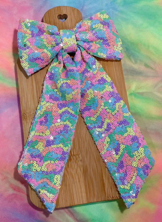 Summer Sequin Extra Long Tail