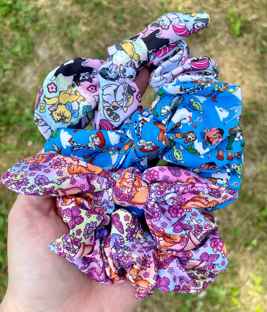 Character Scrunchies