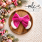 Pinkmas Santa Velvet Hand Tied Bows