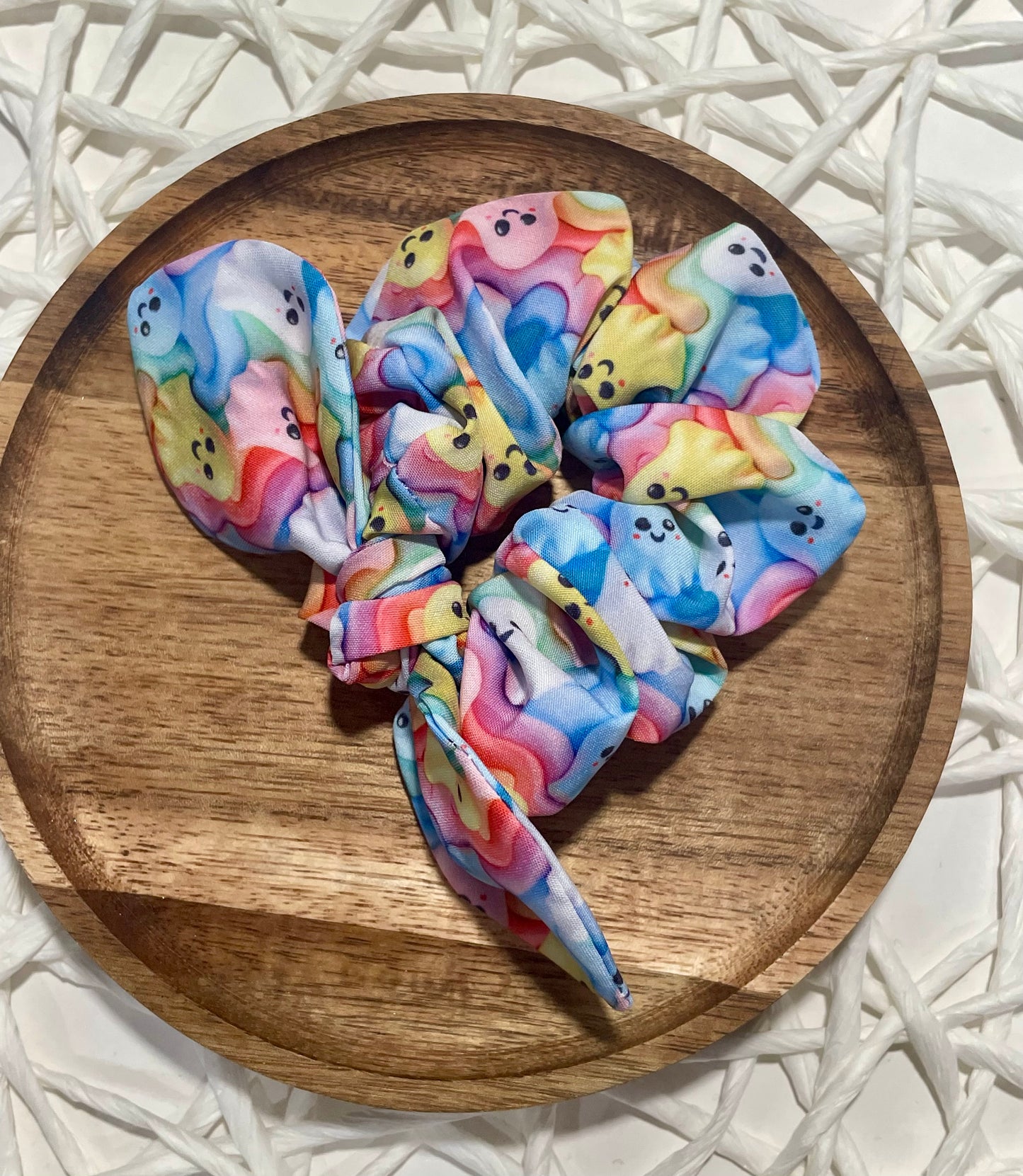 Rainbow Ghosties Scruchie