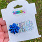 Gift Bow Snap Clips