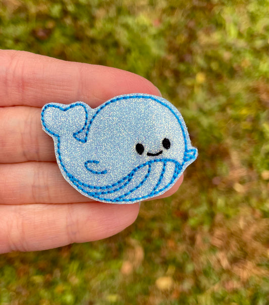 Cutie Whale Feltie