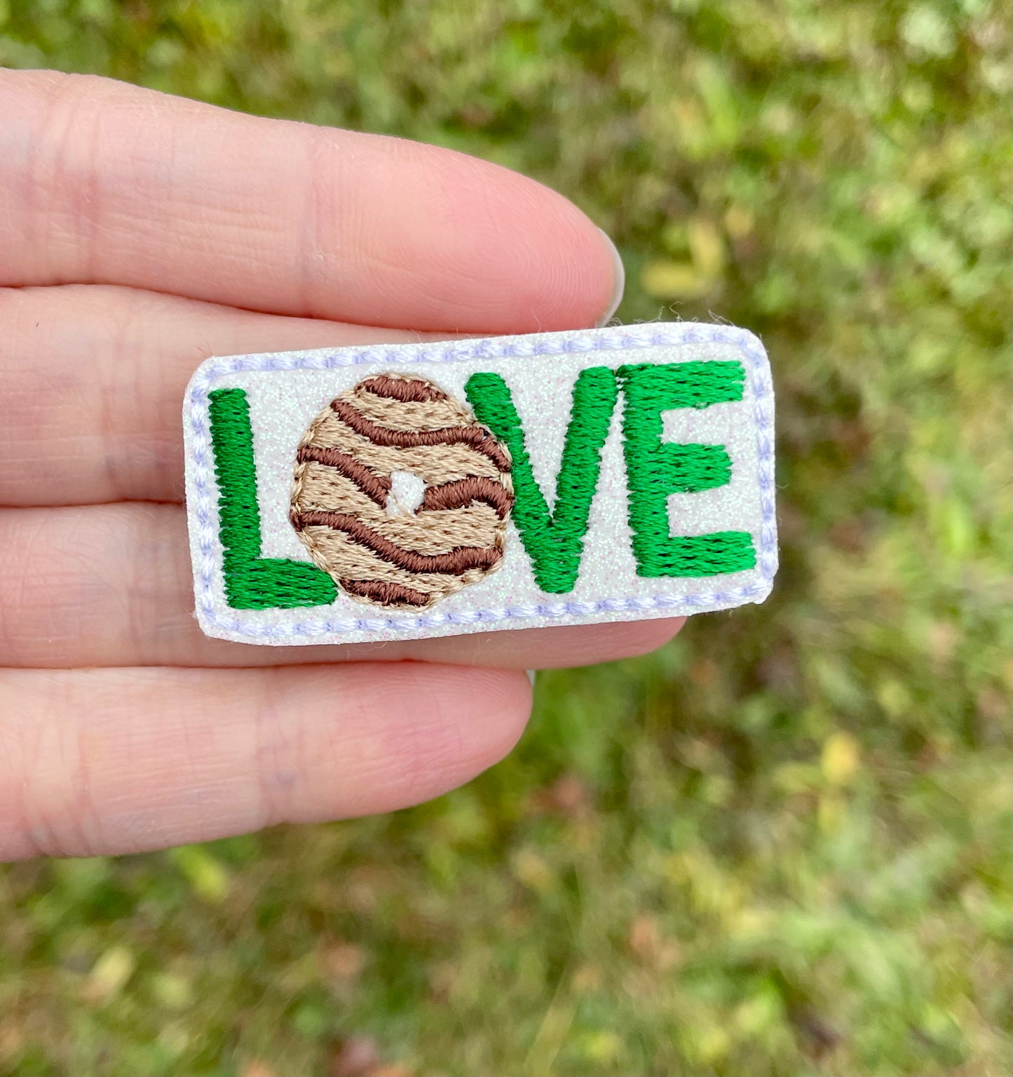 Girl Scout LOVE Feltie Clip