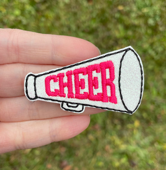 Cheer Feltie Clip