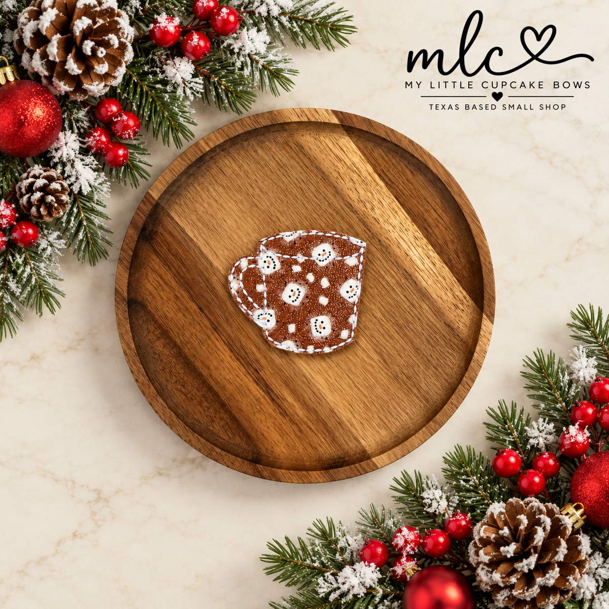 Frosty Mug Feltie Clip