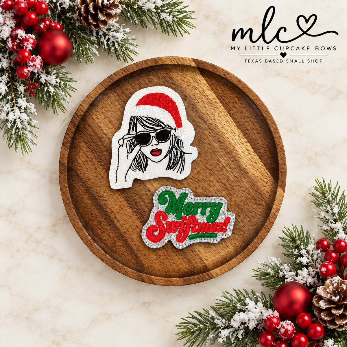 Swiftmas Feltie Clip