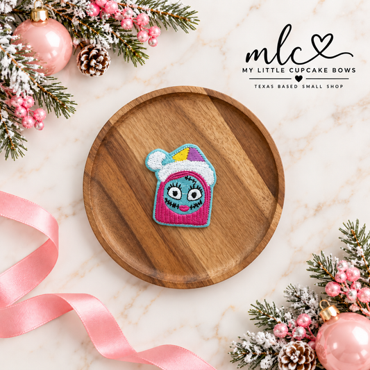 Sally Santa Hat Feltie Clip