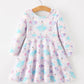 Watercolor Ballet Twirl Dress