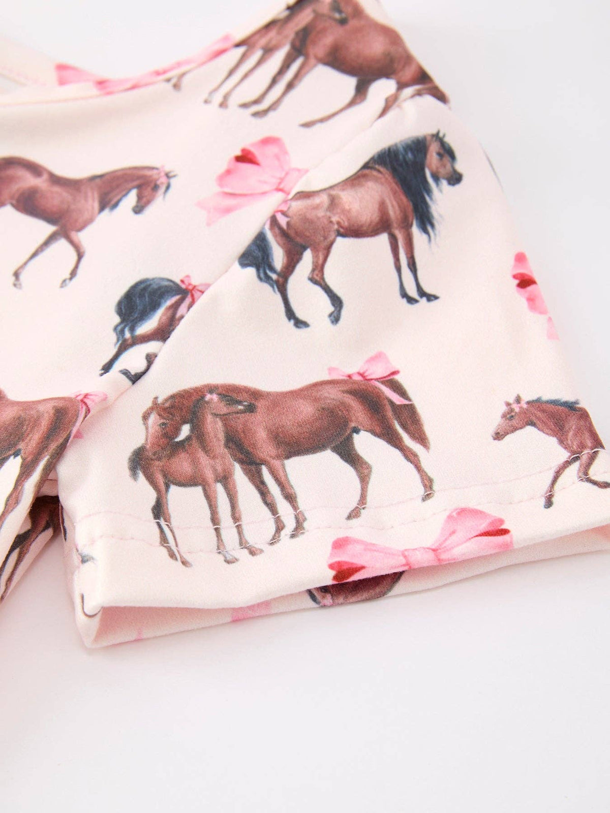 Bows & Horses Twirl Dress