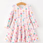 Fall Colorful Ballet Twirl Dress