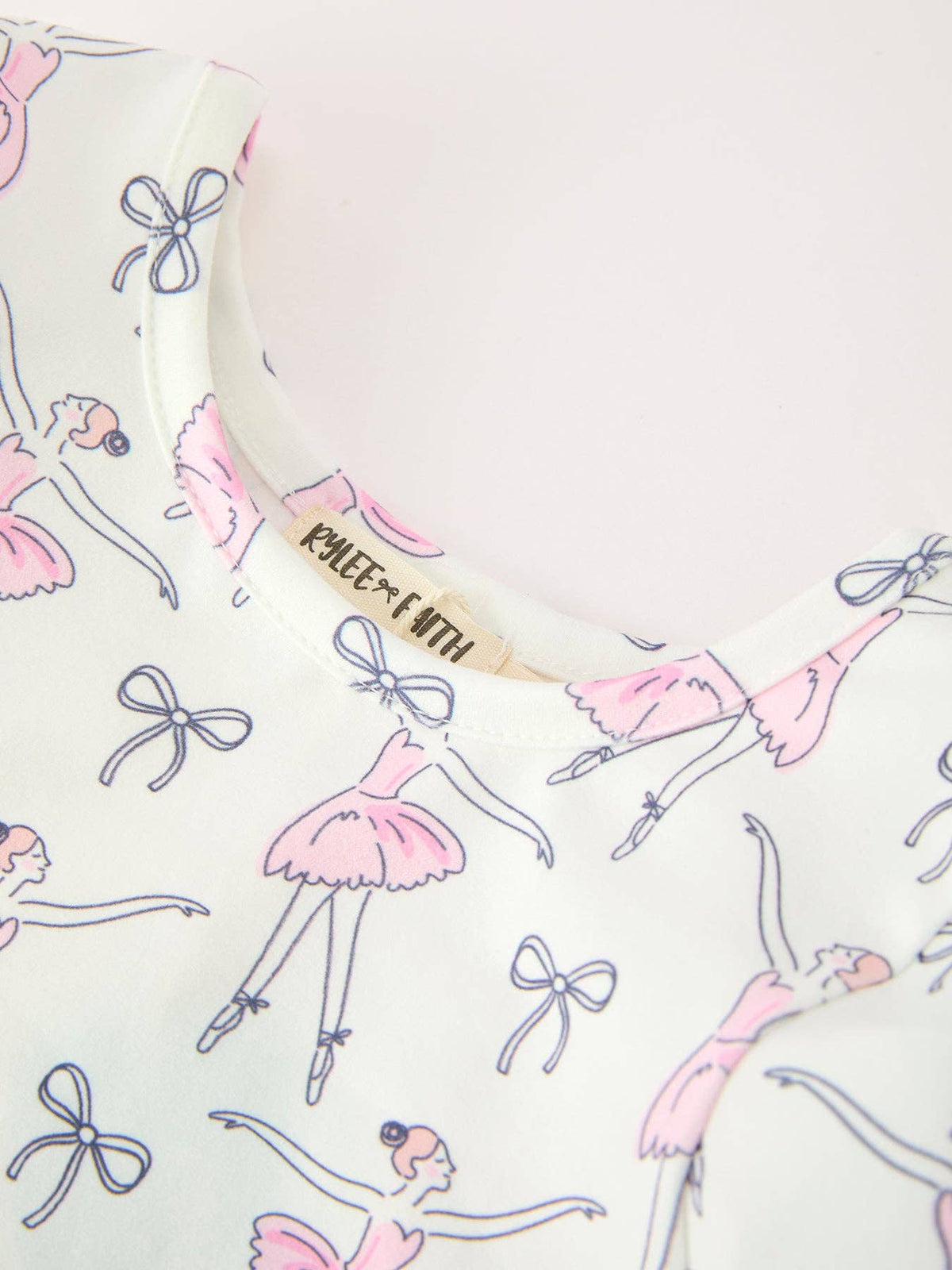 Fall Ballet Bow Twirl Dress