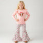 Pretty in Pink Cow Bell Bottom Set