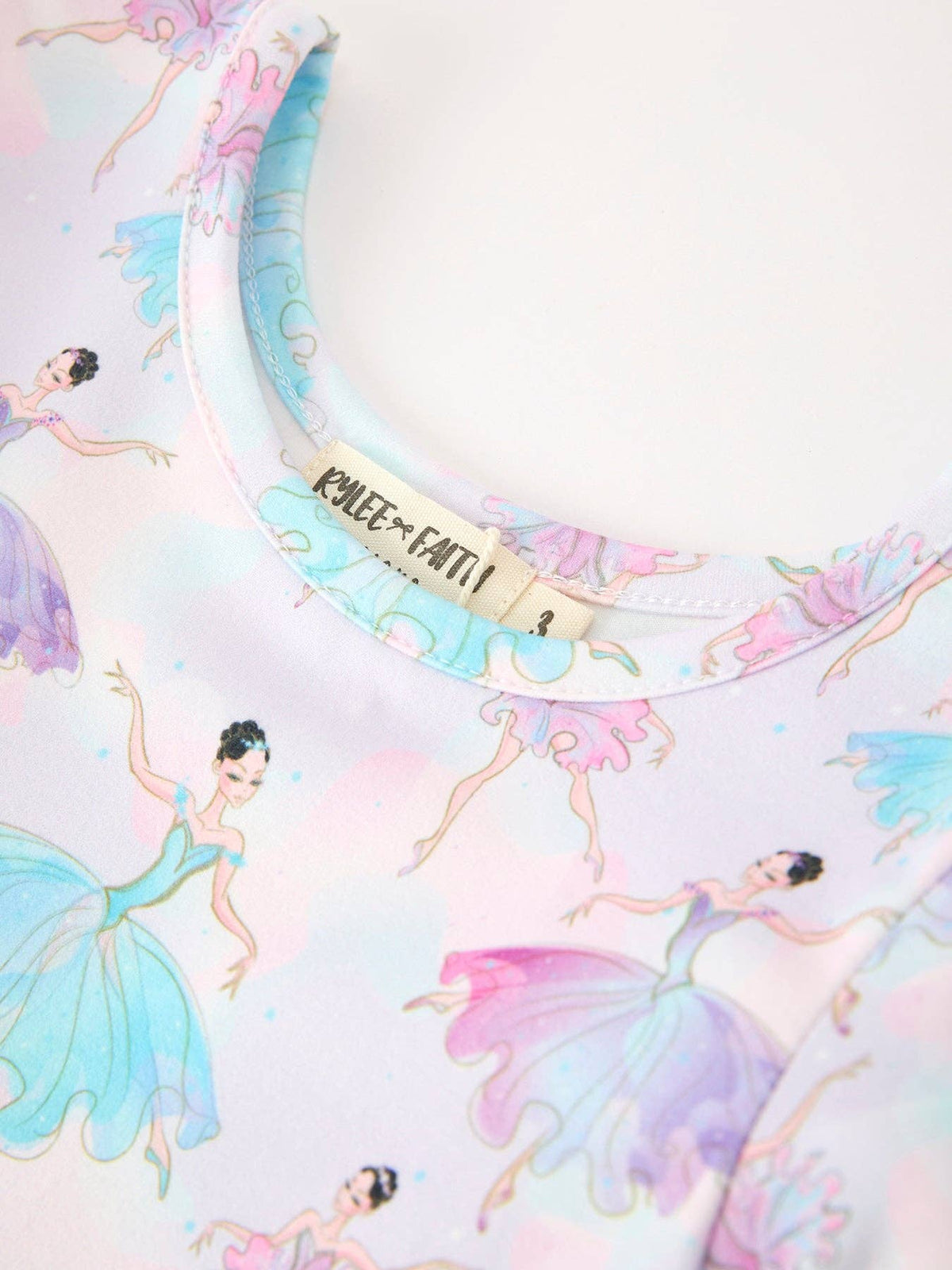 Watercolor Ballet Twirl Dress