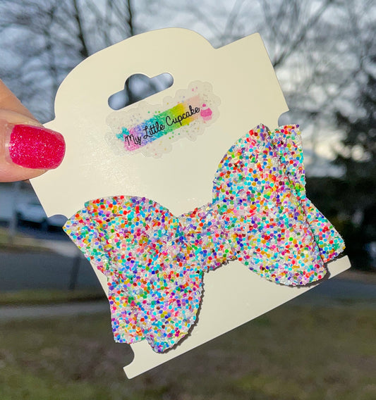 Rainbow Confetti Glitter 3in Original