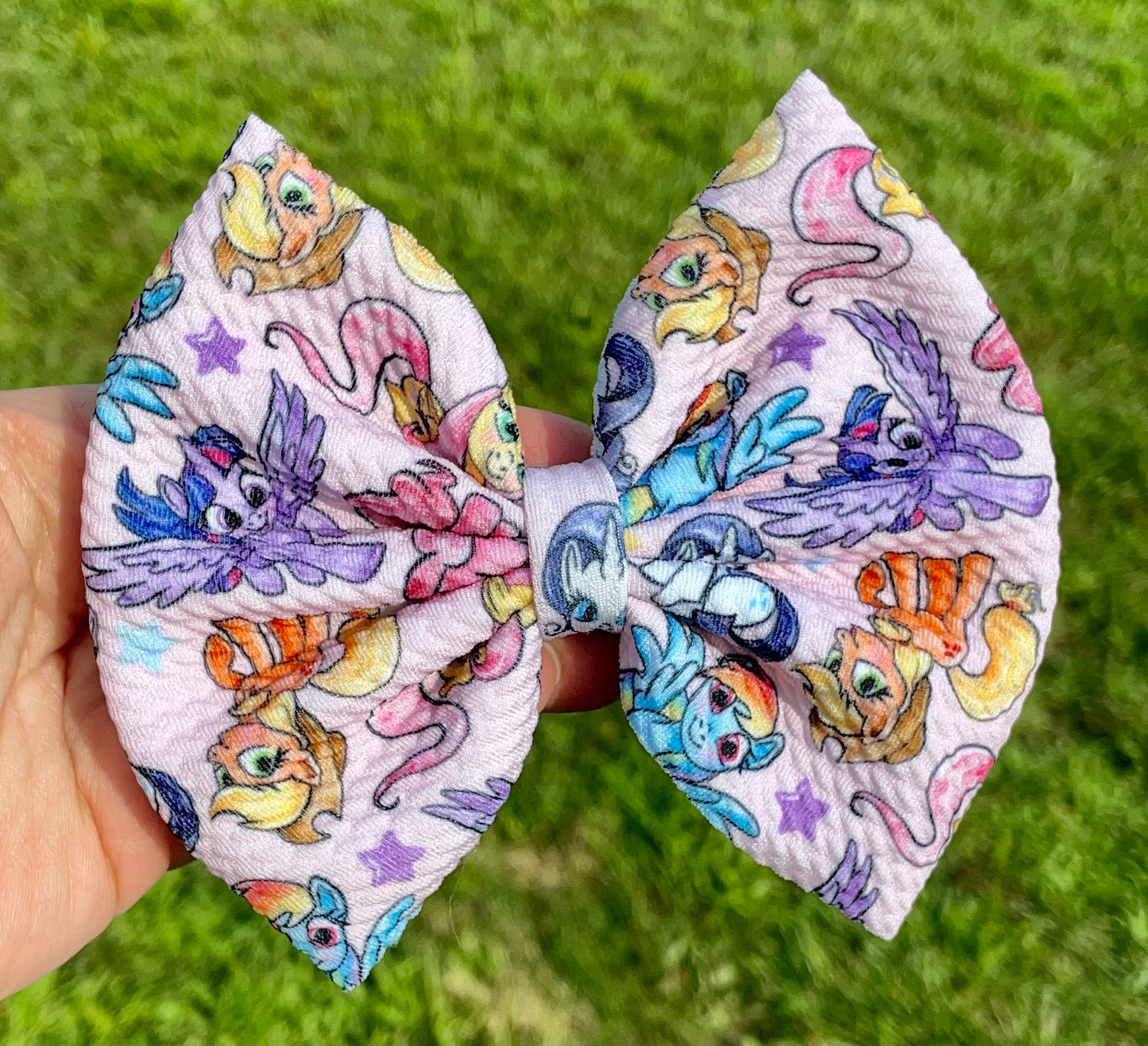 MLP Pink Fabric Bow