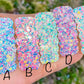 Paradise Holo Snap Clips